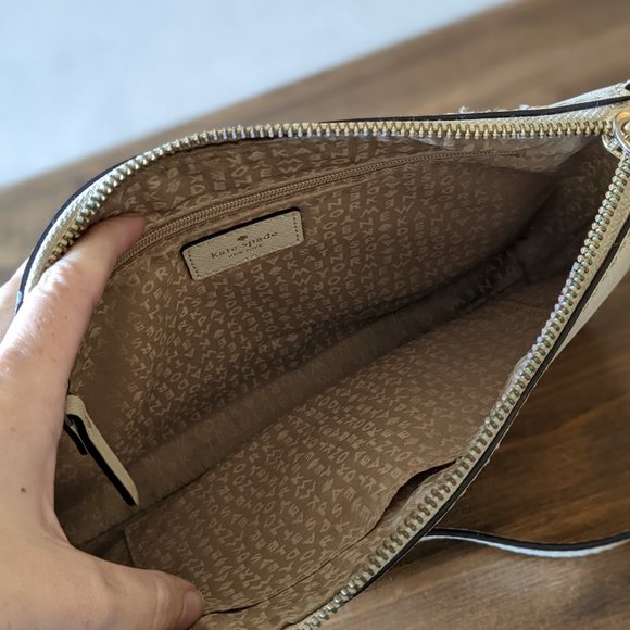 Vintage Kate Spade Off-White Narrow Crossbody Bag - Picture 8 of 8